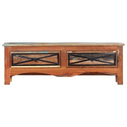 vidaXL Tv-meubel 120x30x40 cm massief gerecycled hout