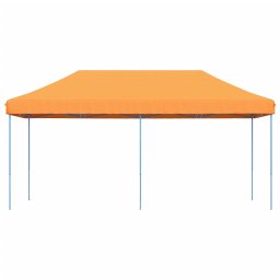 vidaXL Partytent inklapbaar pop-up 580x292x315 cm oranje