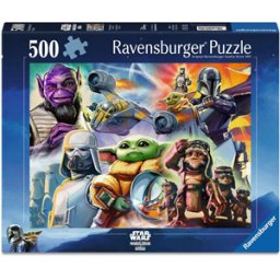 The Mandalorian and Grogu Puzzel (500 stukjes)