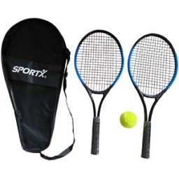 SportX - Tennisset (Blauw/Zwart)