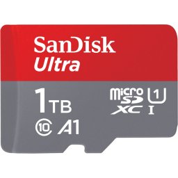 SanDisk Ultra MicroSDXC 1TB + SD Adapter