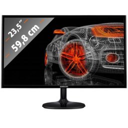 Samsung S24F350FHU - 24 inch - 1920x1080 - HDMI - VGA - Zwart