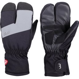 BBB Cycling - Maat M SubZero 2 x 2 Fietshandschoenen Winter - Thermo Fiets Handschoenen Waterdicht & Winddicht - Zwart