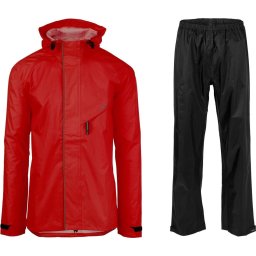 AGU - XXL Passat Regenpak Essential - Rood
