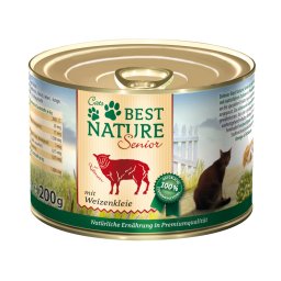 Voordeelpakket 6x200g Best Nature Kat Senior lam natvoer voor katten