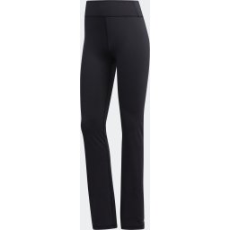 adidas - Maat M Brushed Bootcut Sportbroek Dames - Black