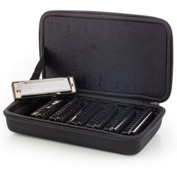 Hohner bluesband Set van 7 mondharmonica's, A,Bb,C,D,E,F,G prijsvoordelig! - topmerk