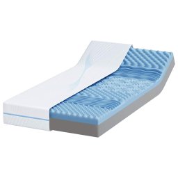 vidaXL Matras Medium stevig 80 x 160 cm Wit