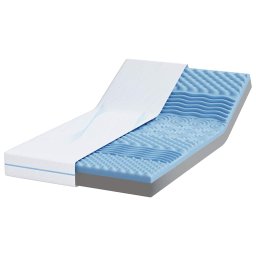 vidaXL Matras Medium stevig 120 x 200 cm Wit
