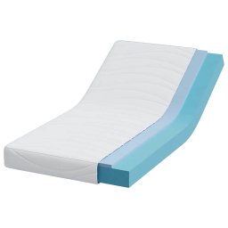 vidaXL Matras Wit 80 x 160 cm Jacquard stof