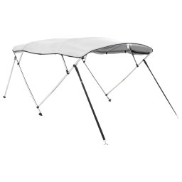 vidaXL Biminitop 4 bogen met zijwanden 243x(185-198)x137 cm