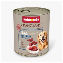 24x800g Adult Single Protein Supreme animonda GranCarno Paard Puur Hondenvoer nat