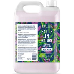 Faith in Nature Lavender & Geranium Bodywash Navulverpakking