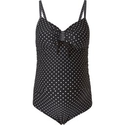 Noppies Maat M/L Zwangerschapsbadpak Dot - Black