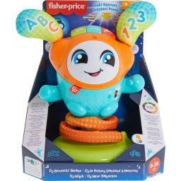 Fisher-Price DJ Bouncin Beats Leerrobot - Peuter speelgoed - Meertalig