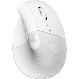 Logitech Lift - Verticale ergonomische muis - Rechtshandig - Wit