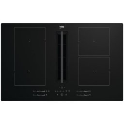 Beko HIXI84700UF Inductie kookplaat met afzuiging Zwart