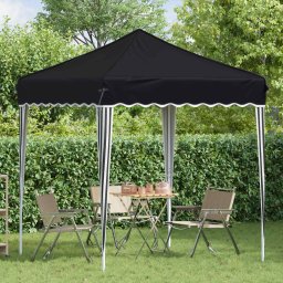 vidaXL Pop-up partytent 195 x 195 x 245 cm Antracietkleurig