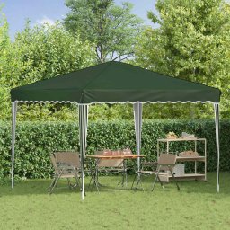 vidaXL Pop-up partytent 288 x 288 x 245 cm Groen Oxford Stof