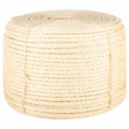 vidaXL Touw 12 mm 25 m 100% sisal
