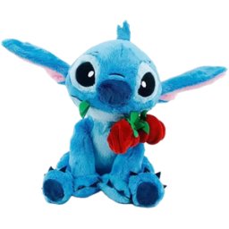 Disney - Stitch met Roos Knuffel (25cm)