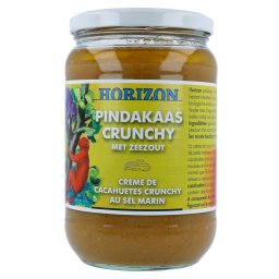 Horizon Pindakaas Crunchy Met Zeezout