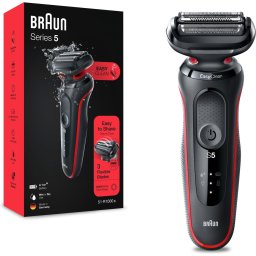Braun Series 5 51-R1000s - Elektrisch Scheerapparaat Mannen - Rood