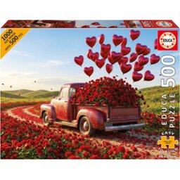 Valentine's Pickup Puzzel (500 XXL stukjes)