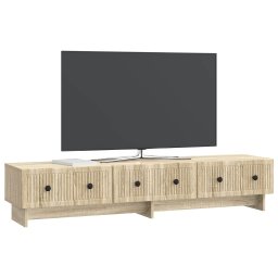 vidaXL TV-kast 147 x 34,5 x 30 cm Sonoma Eiken Bewerkt hout