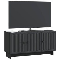 vidaXL TV-kast 99 x 34,5 x 50 cm Zwart Bewerkt hout