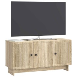 vidaXL TV-kast 99 x 34,5 x 50 cm Sonoma Eiken Bewerkt hout