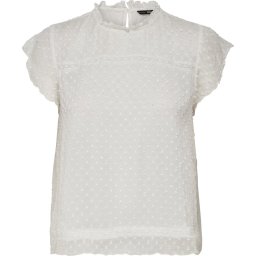 ONLY - Maat XL (42) - ONLFLORA CAPSL TOP WVN Dames T-Shirt