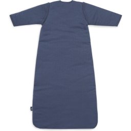Jollein Baby Baby Winterslaapzak Met Afritsbare Mouw 110cm Basic Stripe - Jeans Blue