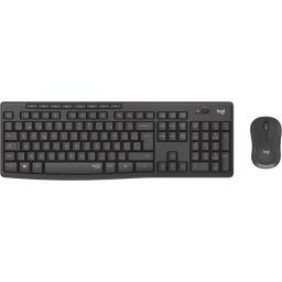 Logitech MK295 Silent - Draadloze muis en toetsenbord - AZERTY BE - Graphite