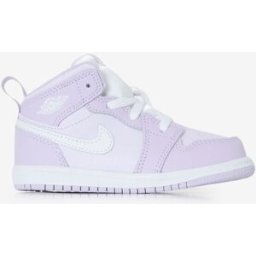Schoenen Jordan Air Jordan 1 Mid- Baby Paars/wit Unisex 25
