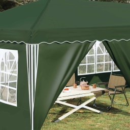 vidaXL Pop-up partytent 575 x 288 x 245 cm Groen