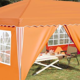 vidaXL Pop-up partytent 575 x 288 x 245 cm Oranje