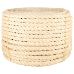 vidaXL Touw 20 mm 25 m 100% sisal