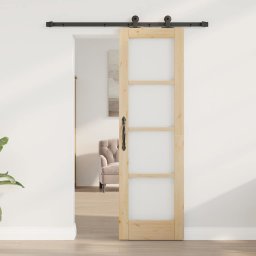vidaXL Schuifdeur ORKDAL Naturel 61 x 198,5 cm