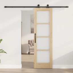 vidaXL Schuifdeur ORKDAL Naturel 61 x 198,5 cm