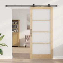 vidaXL Schuifdeur ORKDAL Naturel 93 x 211 cm