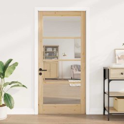 vidaXL Binnendeur ORKDAL Bruin 93 x 202 cm