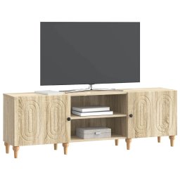 vidaXL TV-kast 150 x 31 x 50 cm Sonoma Eiken Bewerkt hout