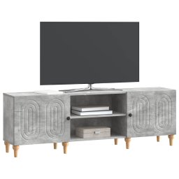 vidaXL TV-kast 150 x 31 x 50 cm Betongrijs Bewerkt hout