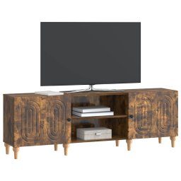 vidaXL TV-kast 150 x 31 x 50 cm Gerookt eiken Bewerkt hout