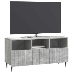 vidaXL TV-kast met lade Betongrijs 102 x 34,5 x 50 cm Bewerkt hout
