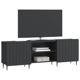 vidaXL TV-kast Zwart 150 x 31 x 52 cm Bewerkt hout