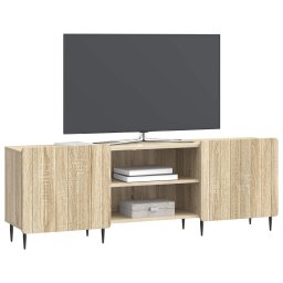 vidaXL TV-kast Sonoma Eiken 150 x 31 x 52 cm Bewerkt hout