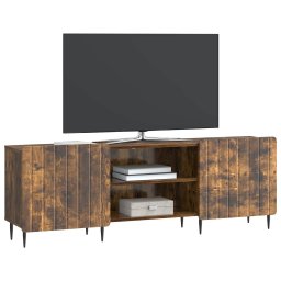 vidaXL TV-kast Gerookt eiken 150 x 31 x 52 cm Bewerkt hout
