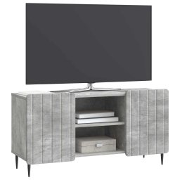 vidaXL TV-kast 102 x 34,5 x 52 cm Betongrijs Bewerkt hout